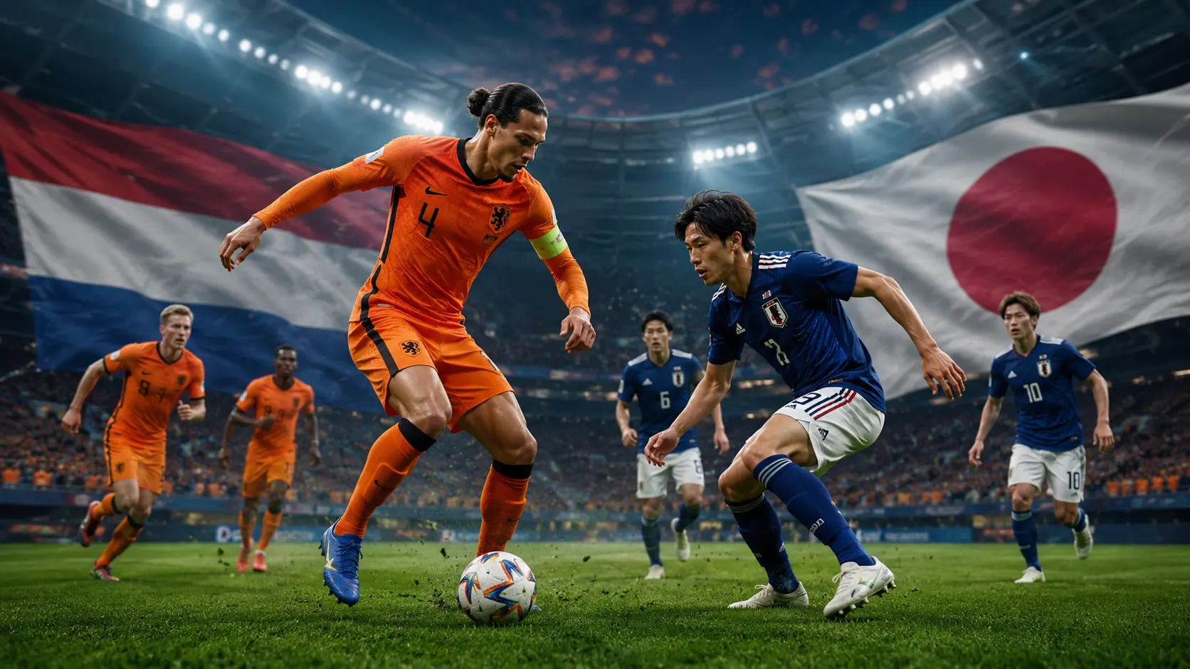 Belanda vs Jepang di Piala Dunia 2026: Ujian Total Football Menghadapi Disiplin Samurai Biru