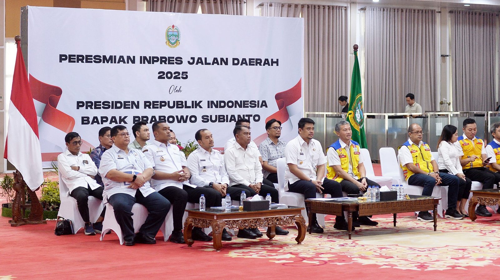 Empat Ruas Jalan Inpres Sepanjang 7,10 Km di Sumut Diresmikan Presiden Prabowo