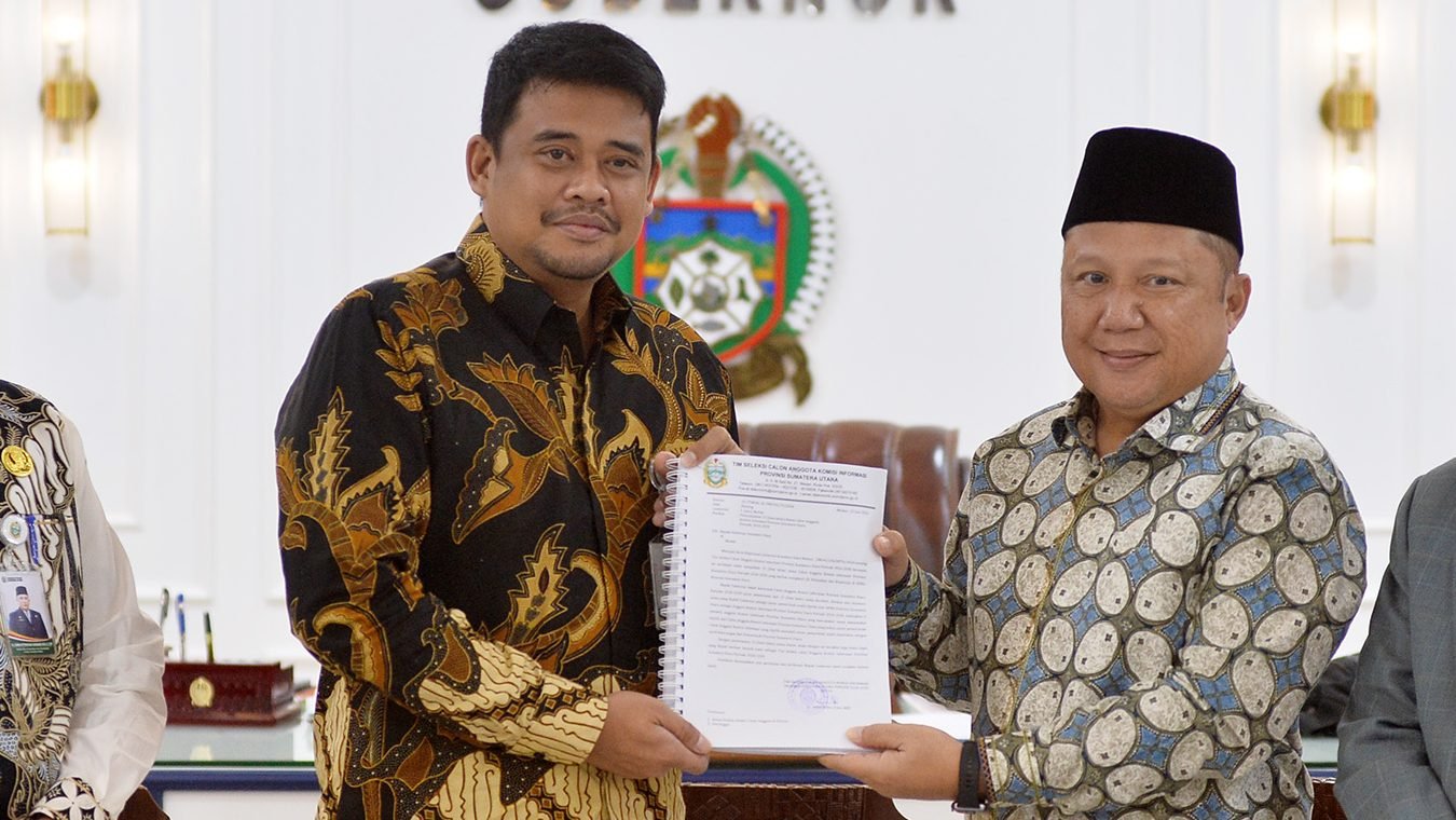 Gubsu Terima Hasil Seleksi 15 Besar Calon Komisioner Komisi Informasi