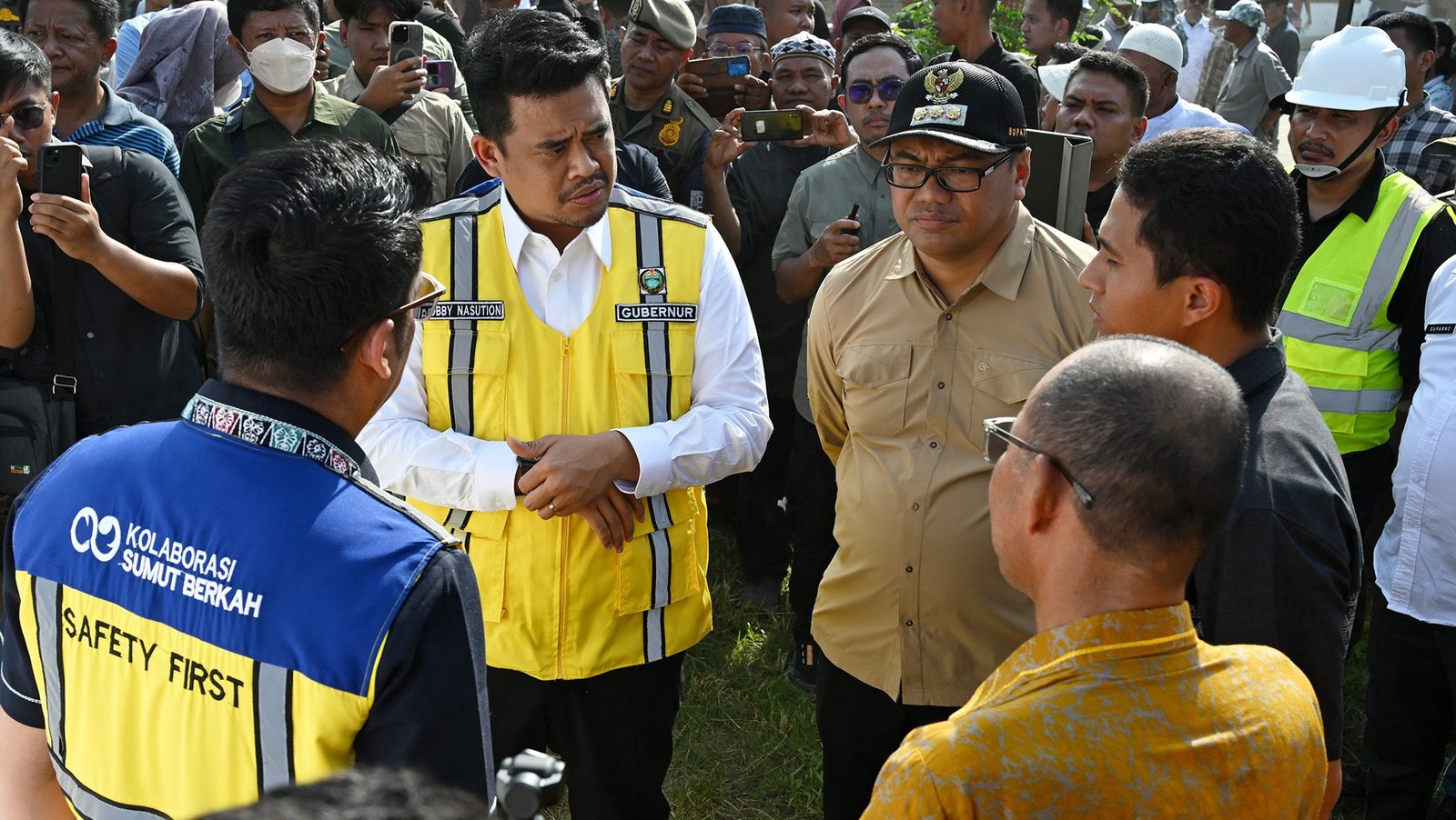 Jalan di Galang Rusak, Gubernur Sumut Janji Segera Perbaiki