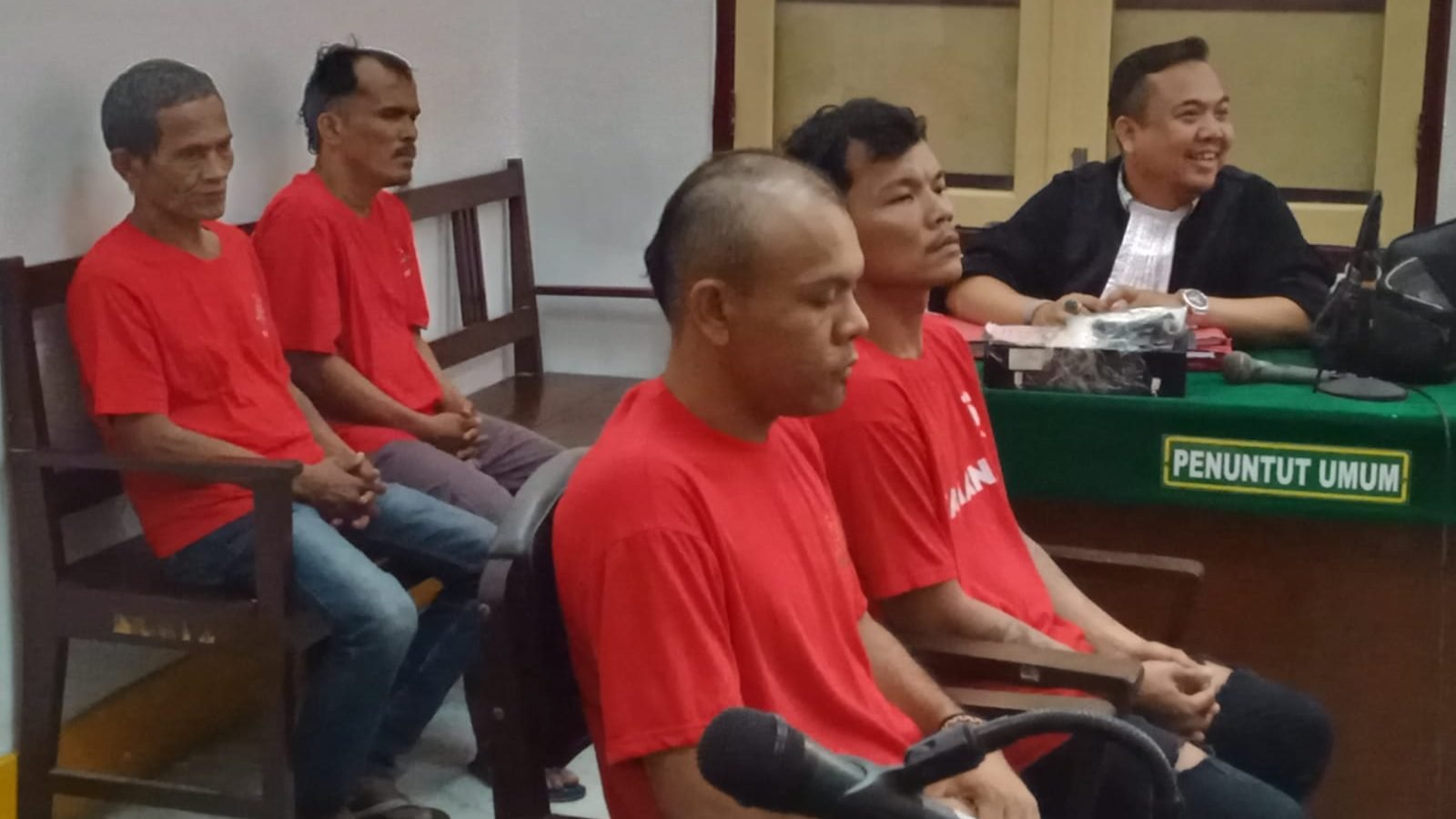 Empat Pencuri Besi Stadion Teladan Divonis 34 Bulan Penjara