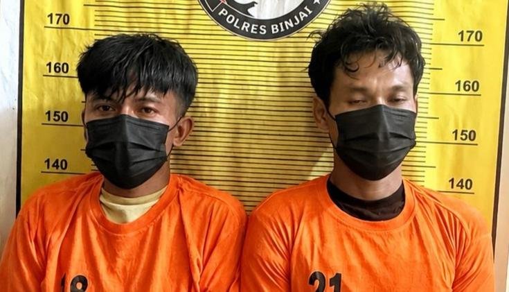 Dua Pengedar di Binjai Ditangkap Usai Jual Sabu Pada Polisi 