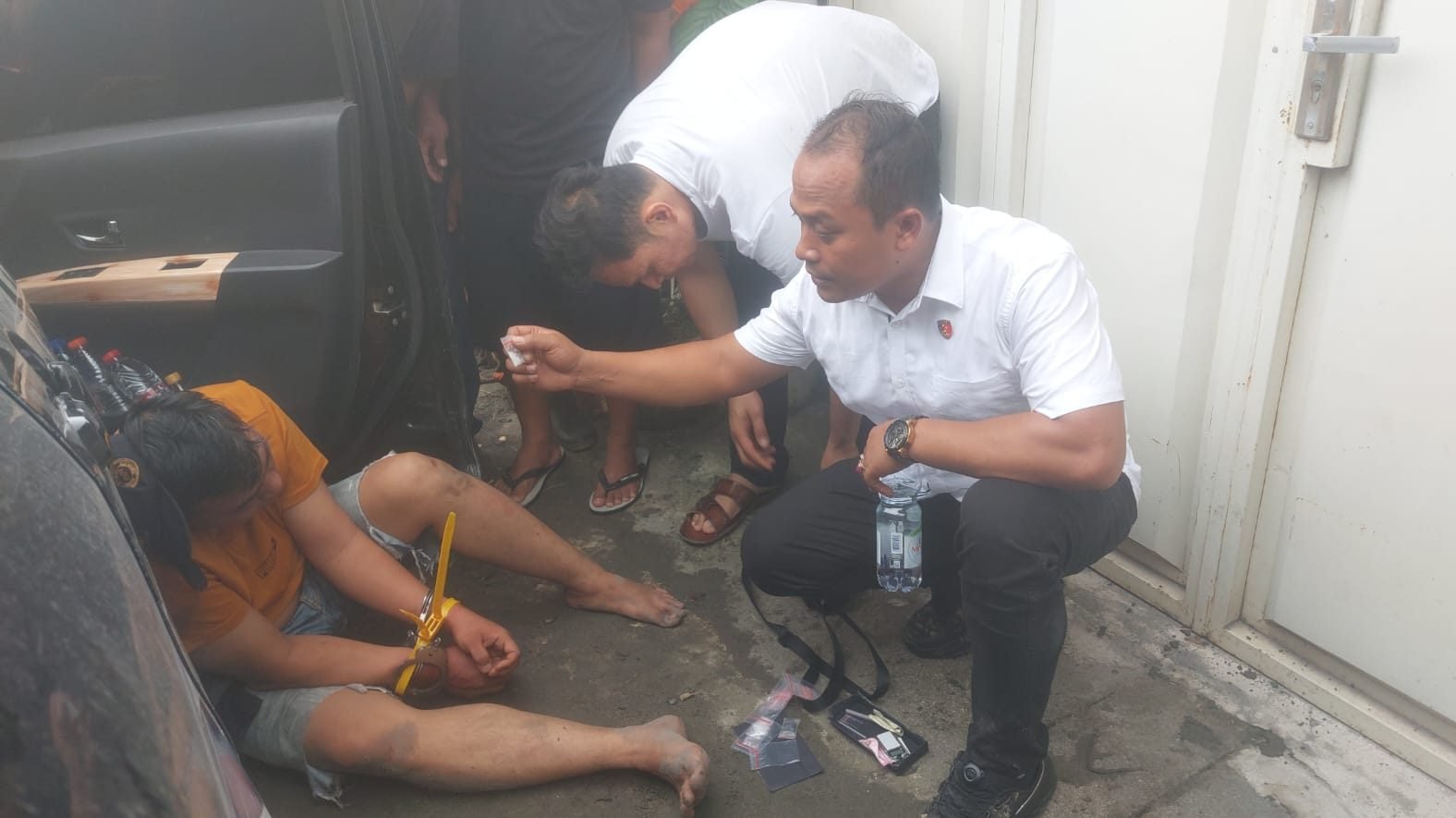 Driver Ojol di Asahan Menyambi Jadi Pengedar Sabu Ditangkap