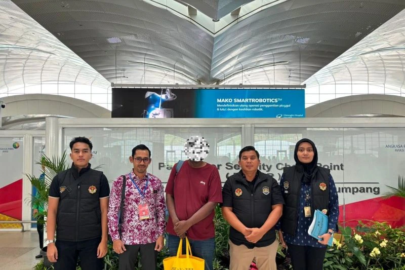 Imigrasi Belawan Deportasi Seorang Warga Negara Malaysia Lantaran Masuk Tanpa Izin