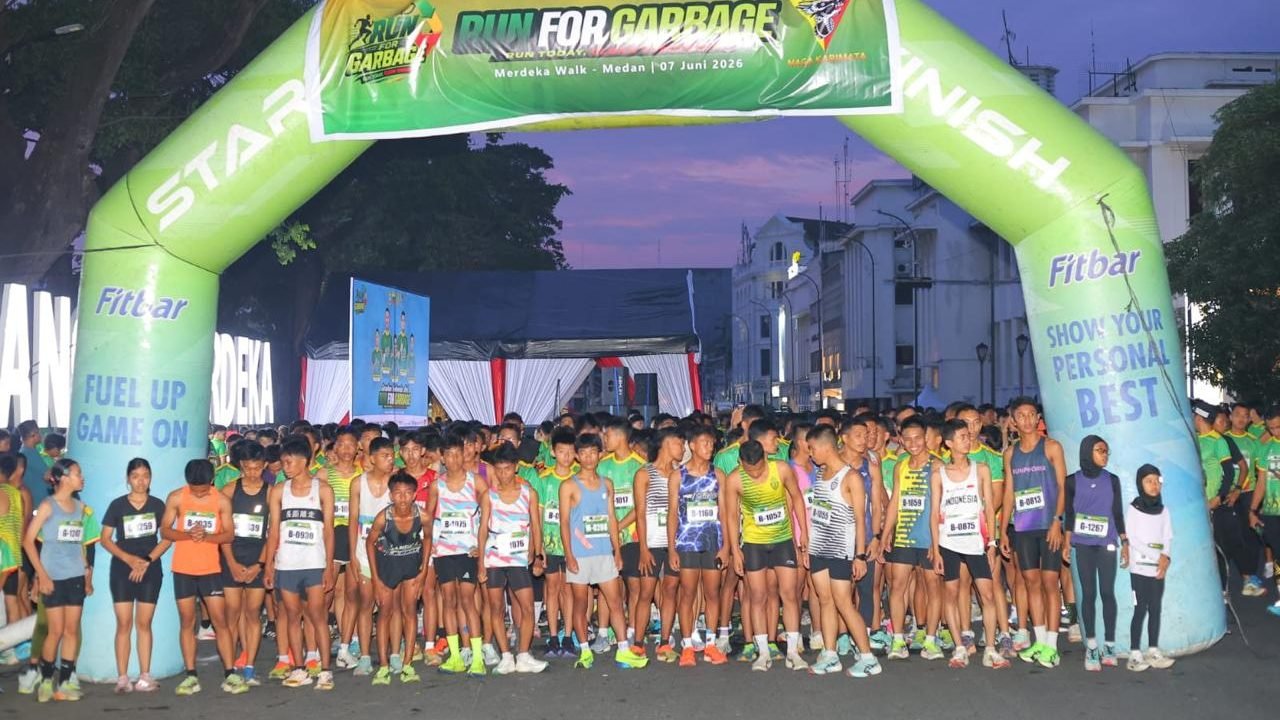 Run For Garbage 2026 Kampanyekan Gaya Hidup Sehat