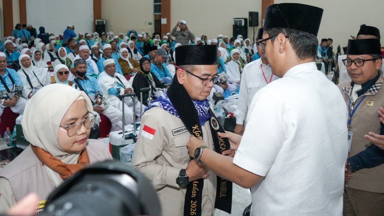 Jemaah Haji Kloter 14 Asal Kota Medan Tiba di Tanah Air