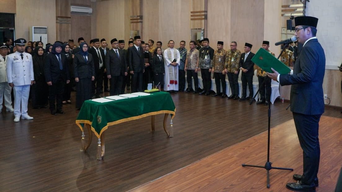 69 Pejabat Manajerial Kota Medan Dilantik Wali Kota  