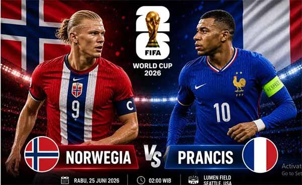Prediksi Skor Norwegia vs Prancis di Piala Dunia 2026: Duel Krusial yang Akan Menentukan Status Juara Grup