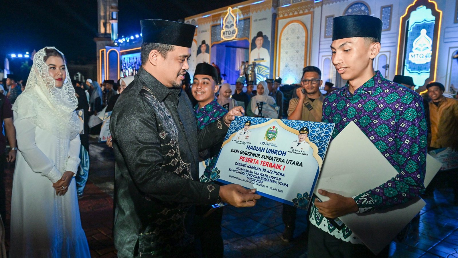 Tutup MTQ ke-40 Sumut, Bobby Nasution Tekankan Implementasi Nilai Alquran dalam Kehidupan