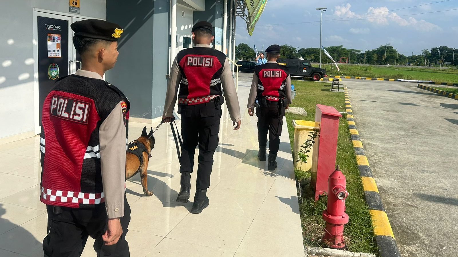 Unit Polsatwa K-9 Polda Sumut Turut Amankan ASEAN U19 Boys Championship 2026