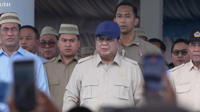 Prabowo Klaim Produksi Beras dan Jagung Indonesia Tertinggi Sepanjang Sejarah