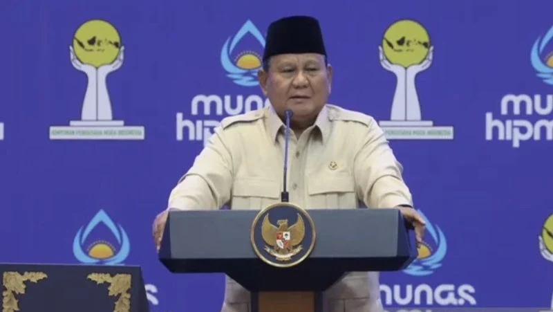 Presiden Prabowo Minta HIPMI Jangan Dengarkan Orang Nyinyir: Dia Bekerja Untuk Orang