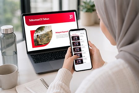Hadiah Spesial Telkomsel 31 Tahun Melayani Sepenuh Hati