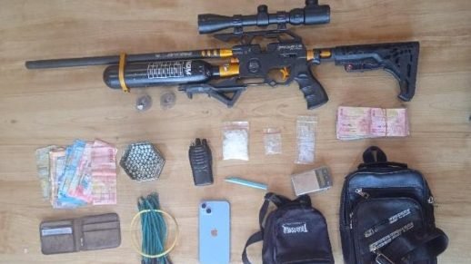 Bandar Sabu di Bagan Deli Ditangkap, Polisi Temukan Senjata Angin dan Uang Belasan Juta Rupiah