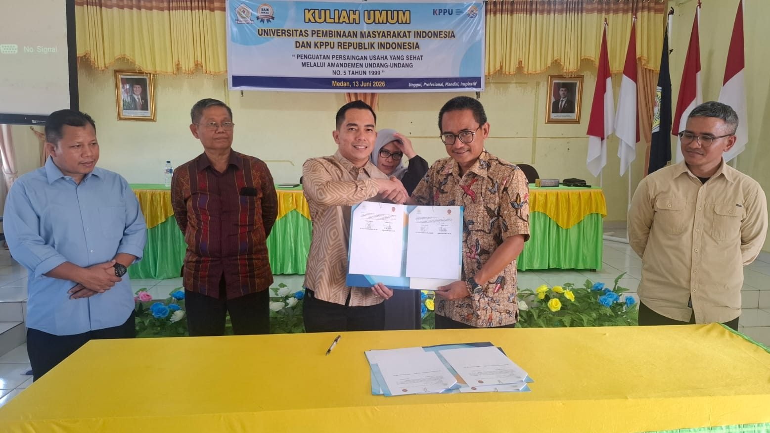 KPPU dan UPMI Perkuat Kolaborasi Melalui Kuliah Umum