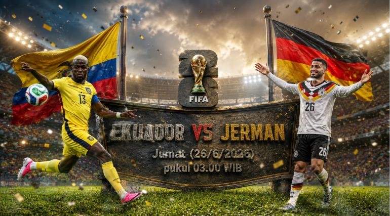 Prediksi Skor Ekuador vs Jerman di Piala Dunia 2026: Jerman Lolos dan Ekuador Angkat Koper