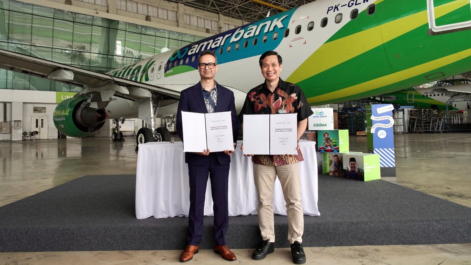 Dukung Sektor Penerbangan, Amar Bank dan Citilink Jalin Kolaborasi Strategis 
