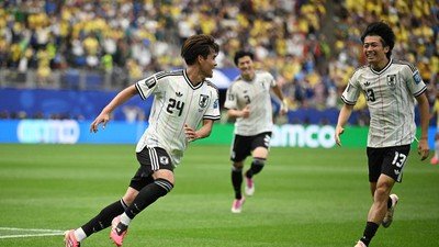 Babak 1 Brasil vs Jepang: Gol Luar Biasa Sano, Samurai Biru Ungguli 1-0 Menit ke-29