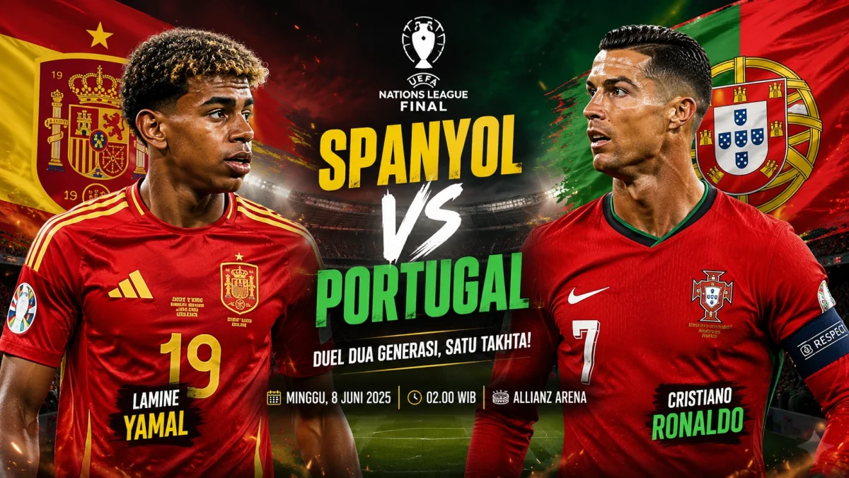 7 Fakta Spanyol vs Portugal di Piala Dunia 2026: Derbi Iberia, Rekor La Roja hingga Duel Ronaldo vs Yamal