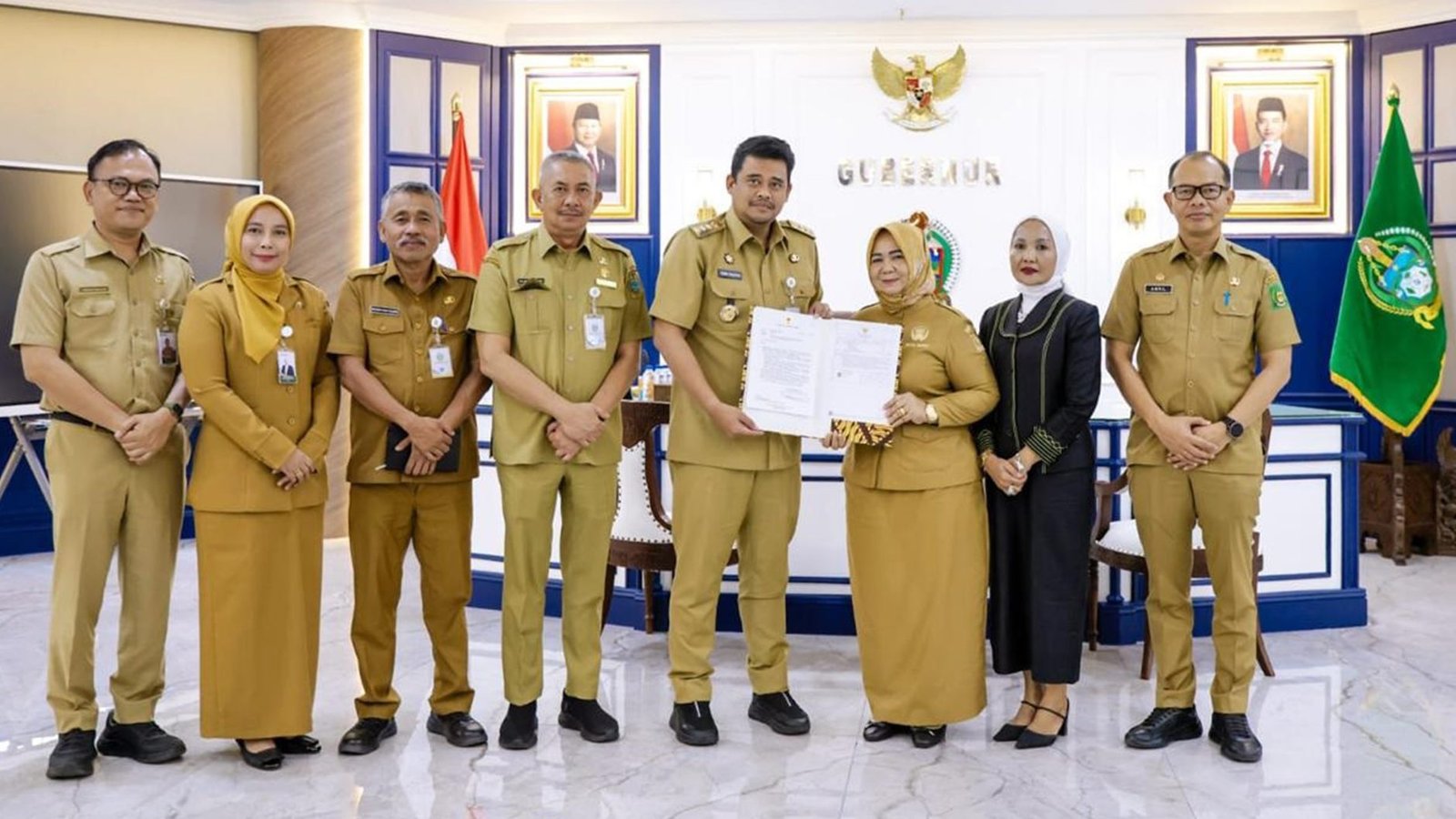 Pasca OTT KPK, Tiorita Surbakti Terima SK Plt Bupati Langkat