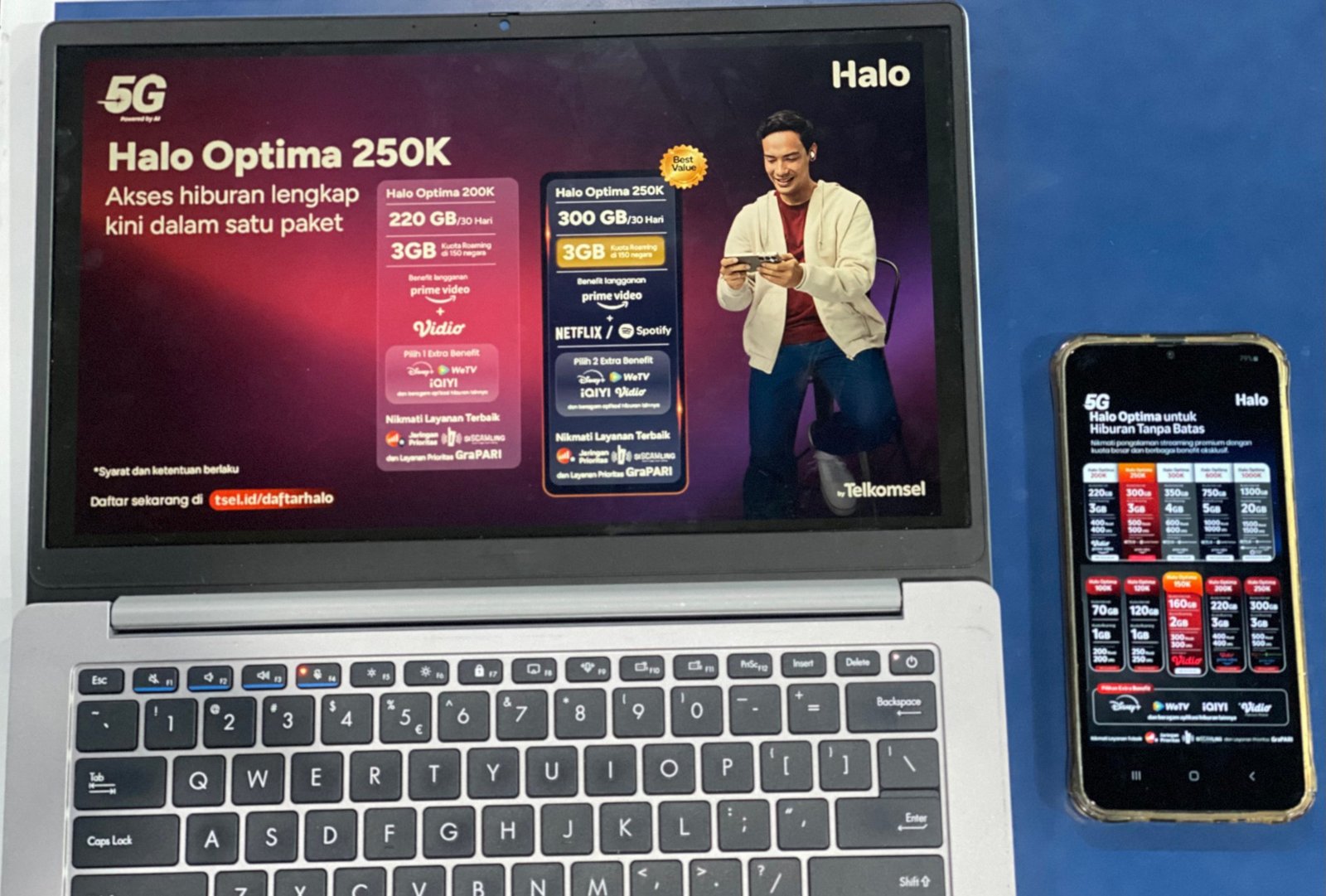 Telkomsel Hadirkan Halo Optima, Solusi Pascabayar dengan Kuota Hingga 300 GB dan Beragam Hiburan Premium
