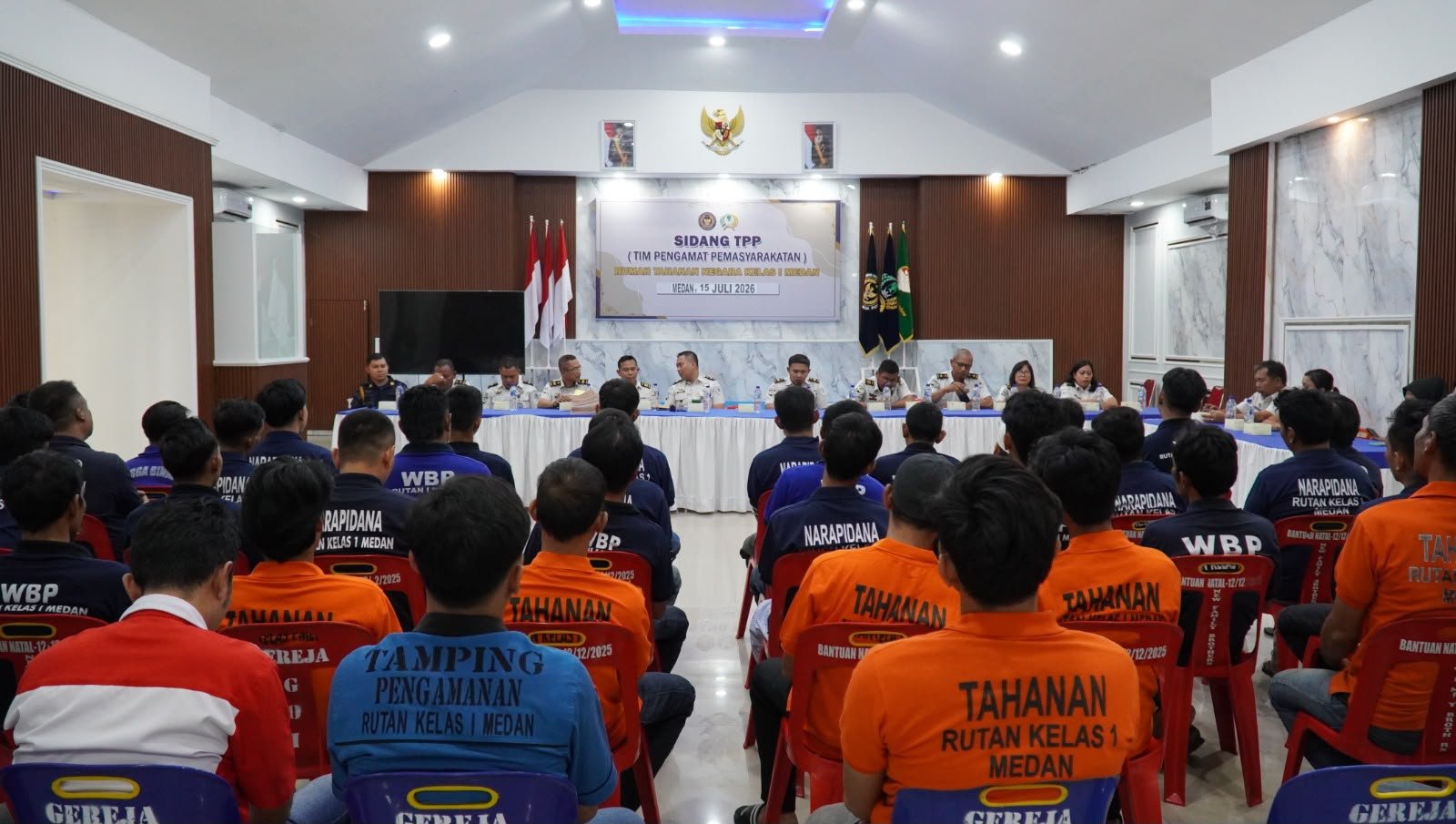 Rutan Kelas I Medan Usulkan 48 Warga Binaan Terima Program Integrasi
