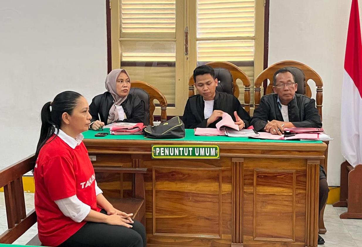 Rental Mobil Lalu Digadaikan Wanita di Medan Dituntut 3 Tahun Penjara