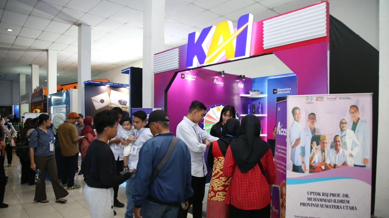 KAI Sumut Beri Diskon Tiket Kereta hingga 20 Persen di PRSU 2026