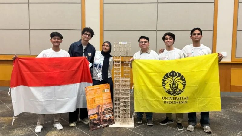 Mahasiswa UI Raih Peringkat 6 Dunia di Kompetisi Rekayasa Gempa EERI SDC 2026, Kalahkan Puluhan Universitas Global