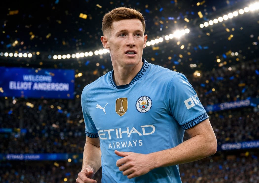 Manchester City Pecahkan Rekor Transfer Inggris, Elliot Anderson Resmi Gabung dari Nottingham Forest
