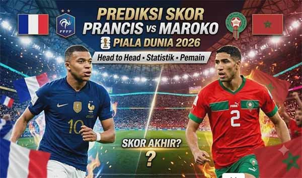 Partai Balas Dendam! Prancis vs Maroko: Laga Penuh Sejarah di Perempat Final Piala Dunia 2026