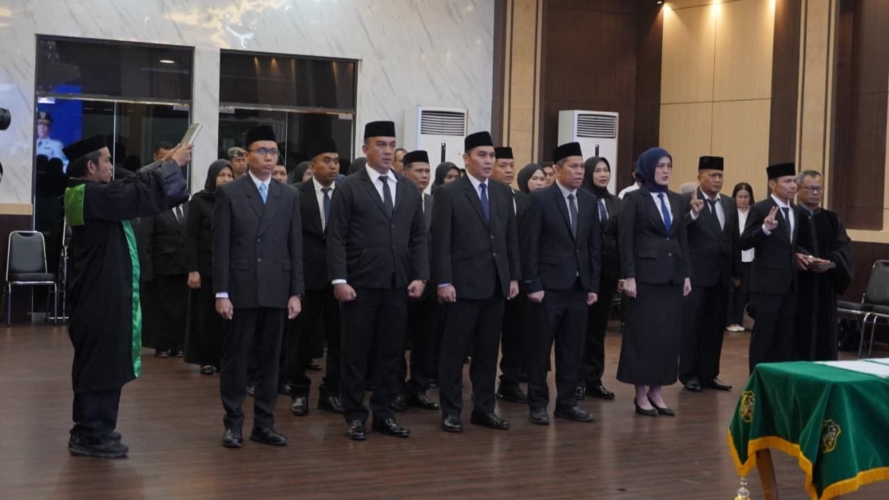 22 Pejabat Manajerial Pemko Medan Dilantik