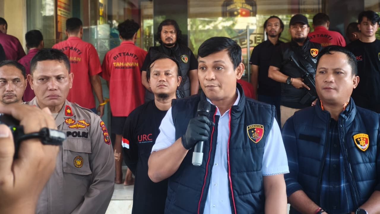 Polda Sumut Ungkap Komplotan Spesialis Pencuri Mobil Mitsubishi L300 Antarprovinsi