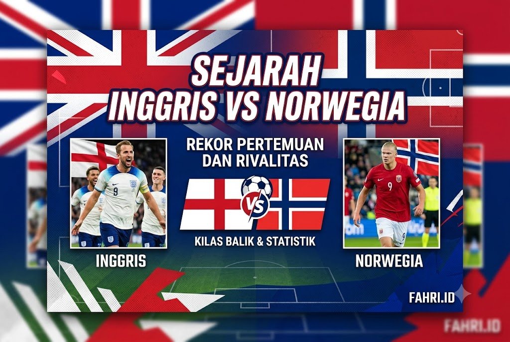 Norwegia vs Inggris di Perempat Final Piala Dunia 2026: Viking dan The Three Lions Sama-sama Dihantui Rekor Buruk