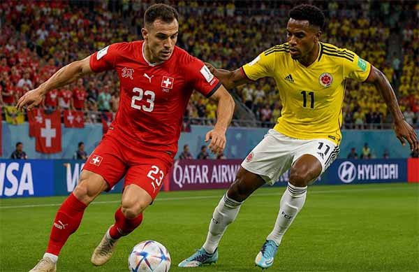 Swiss vs Kolombia di 16 Besar Piala Dunia 2026: Kolombia Bukan Underdog Lagi