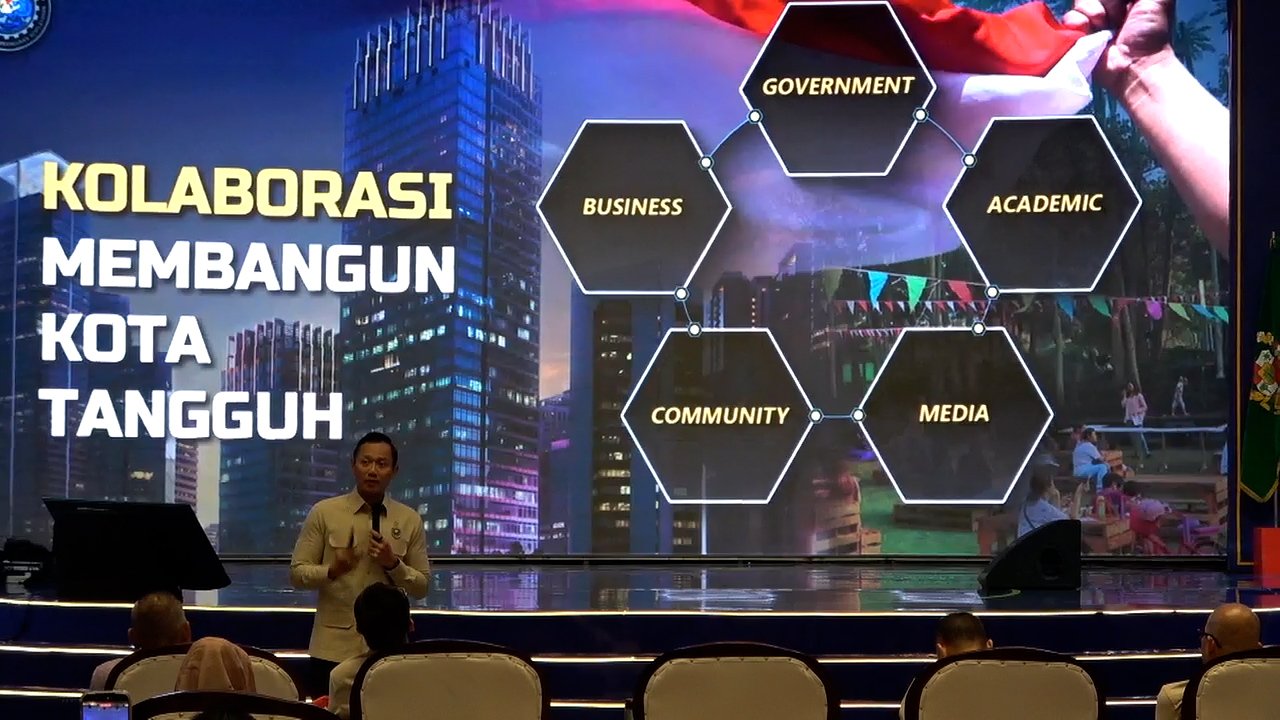 Tutup Rakernas Apeksi, Menko AHY Berharap Wali Kota Hadirkan Kota yang Berkeadilan