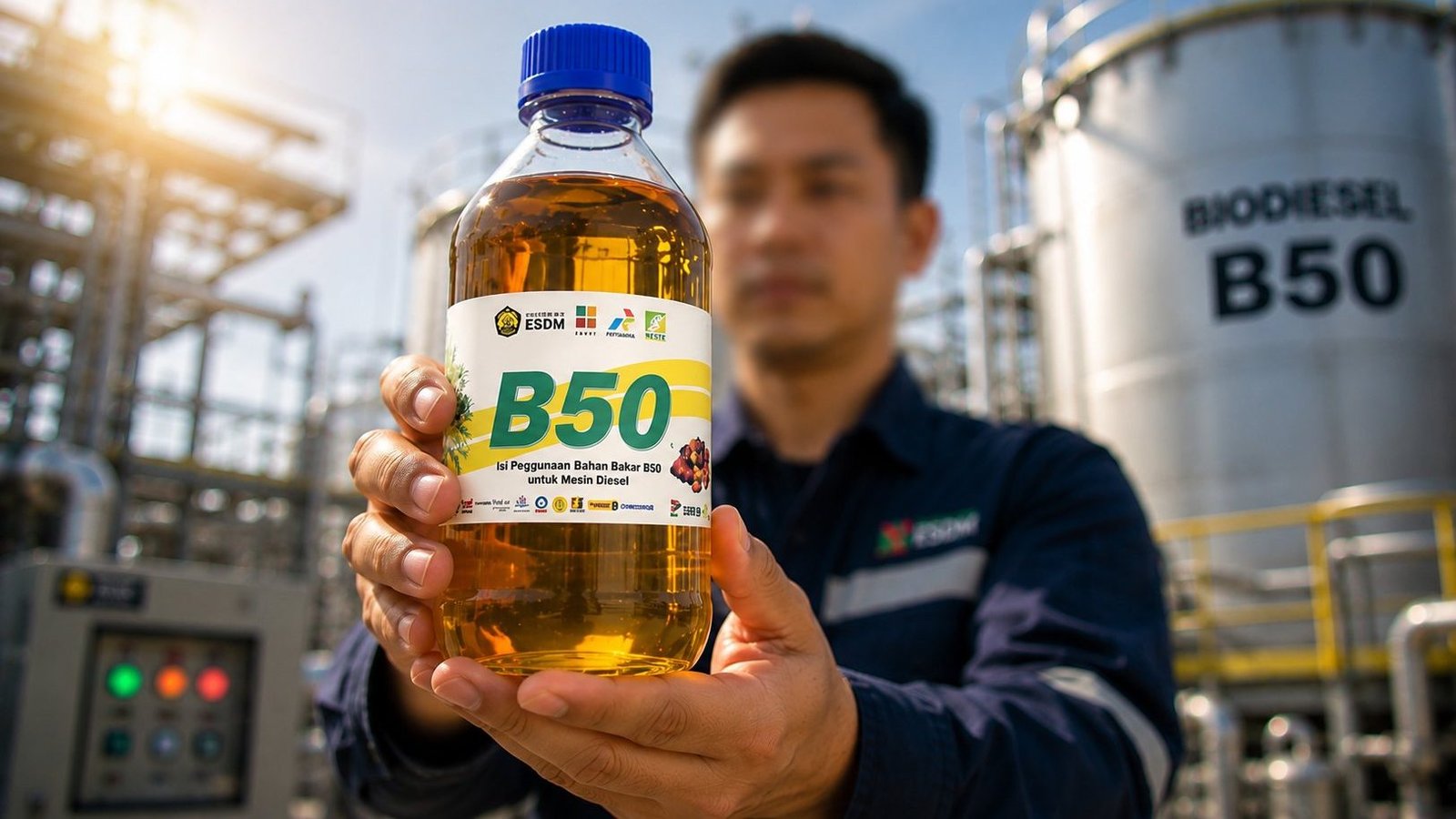 Prabowo Luncurkan BBM Biosolar B50 Hari Ini, Murahkah Harga per Liternya?