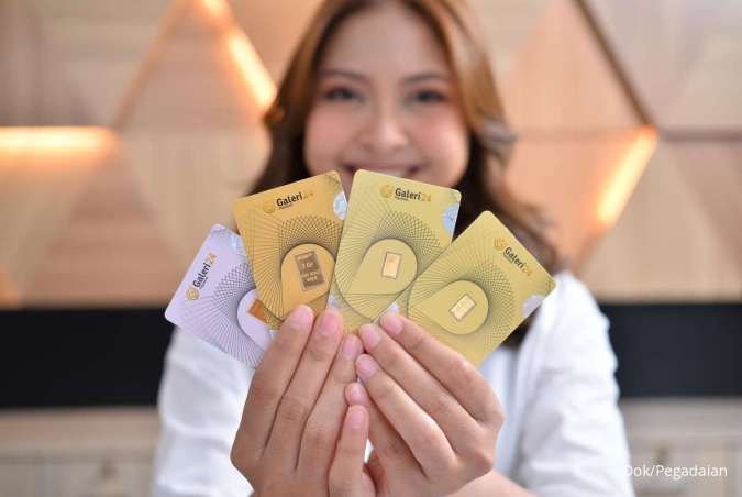 Harga Emas Antam Melorot Rp5.000 Dibanderol Rp2.625.000 per Gram