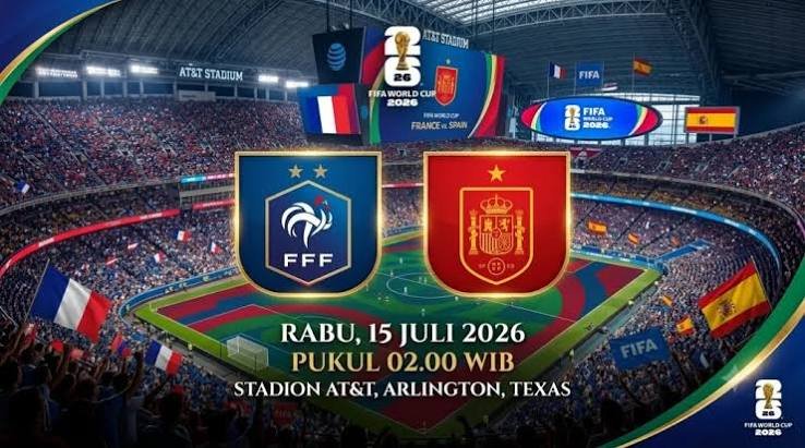 Prancis Kalah dari Spanyol: Berikut Catatan 38 Pertemuan Prancis vs Spanyol Jelang Semifinal Piala Dunia 2026