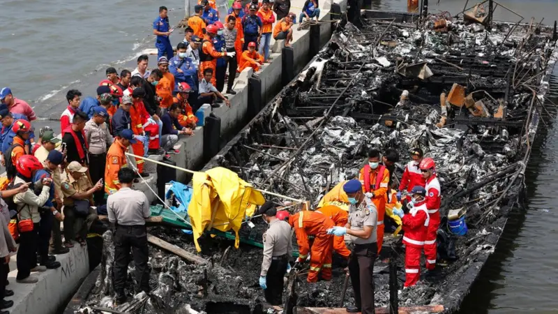 5 Kapal Terbakar di Perairan Indonesia dalam 9 Tahun, Mutiara Sentosa II Tambah Daftar Panjang