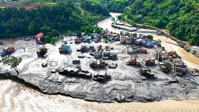 Banjir Bandang Nepal Tewaskan 623 Orang, 638 Masih Hilang