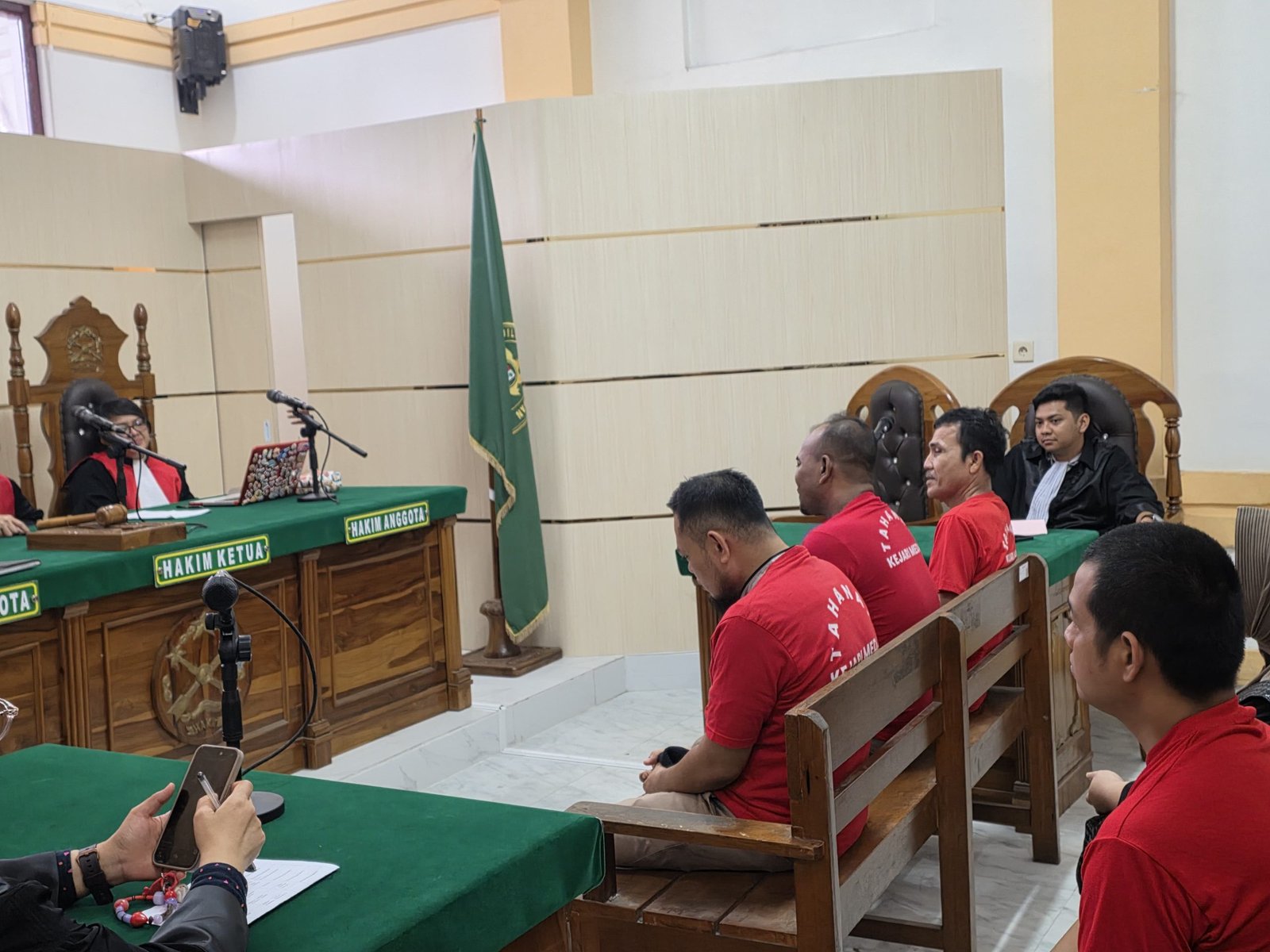 Perdagangan Sisik Trenggiling, Tiga Terdakwa Dituntut 1,5 Tahun Penjara