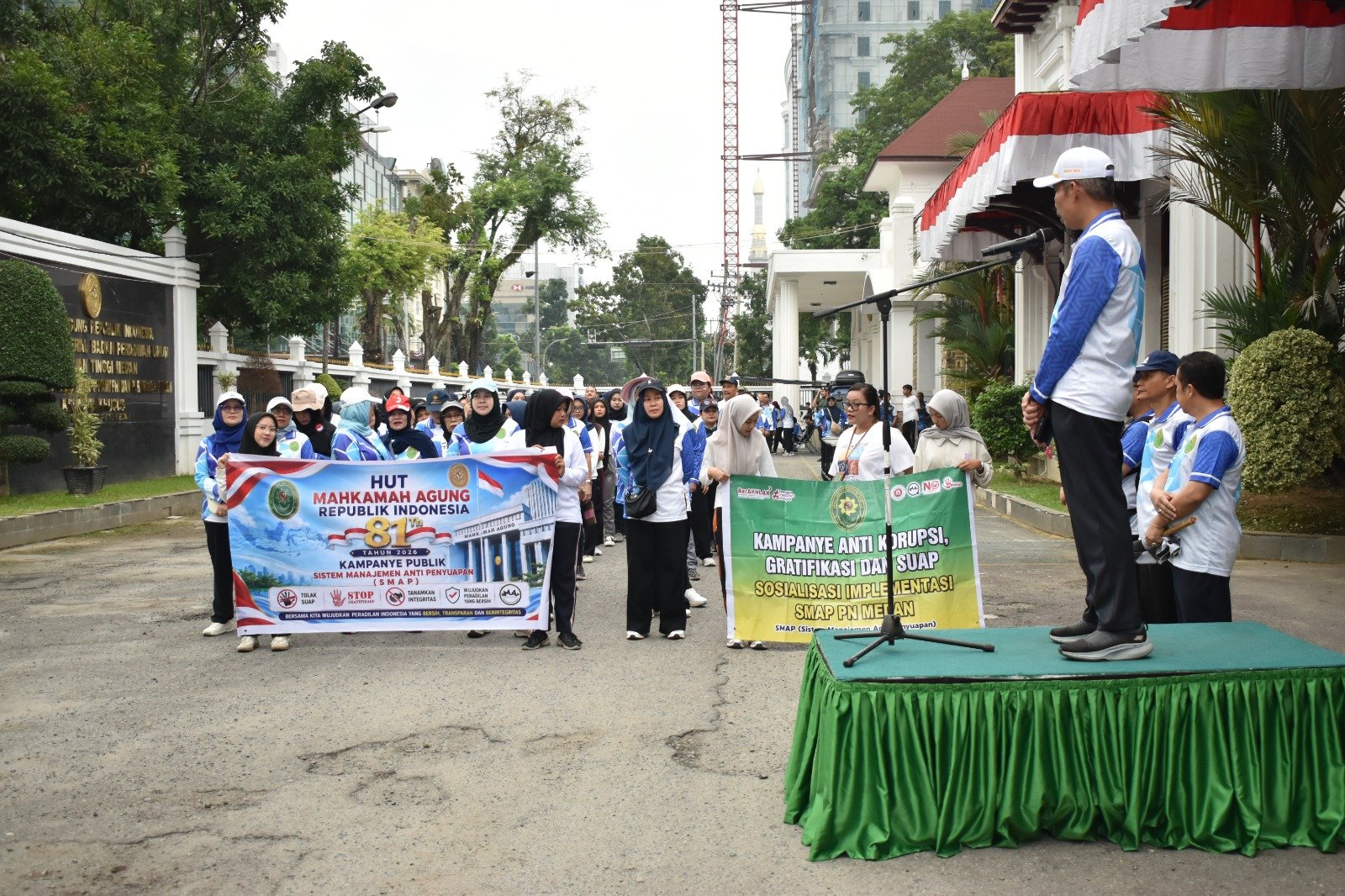 PN Medan Kampanyekan Anti-Penyuapan, Ajak Masyarakat Tolak Gratifikasi
