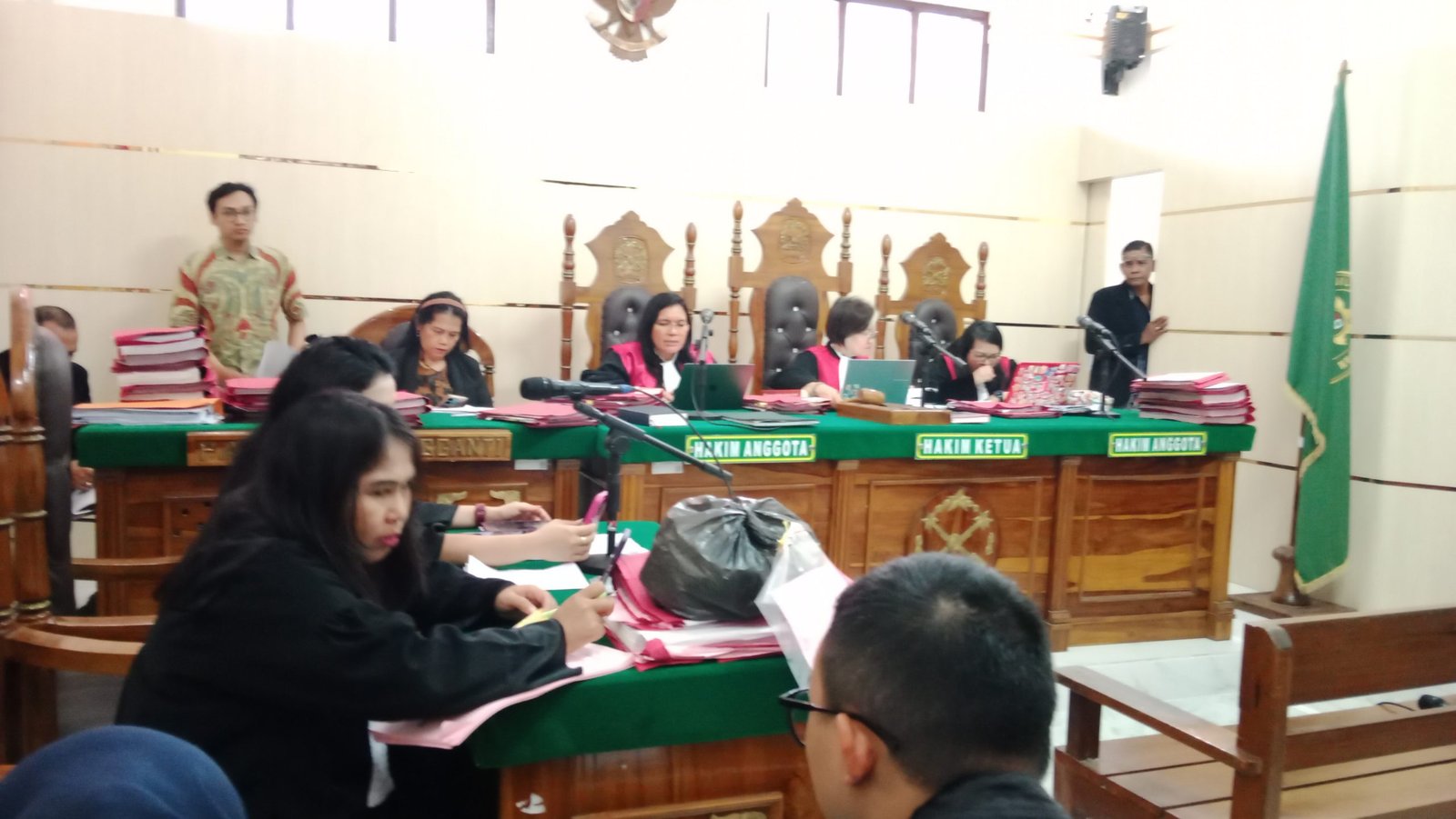 Dua Terdakwa Pembawa 20 Kg Ganja Divonis 10 Tahun Penjara