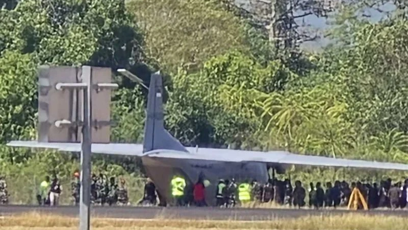 Pesawat Cassa Diduga Milik TNI Tergelincir di Bandara Sultan Hasanuddin, Dua Hari Beruntun