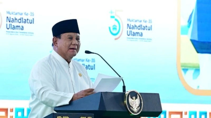 Prabowo Tagih KTA NU ke Gus Yahya, Janji Datang Lagi di Penutupan Muktamar