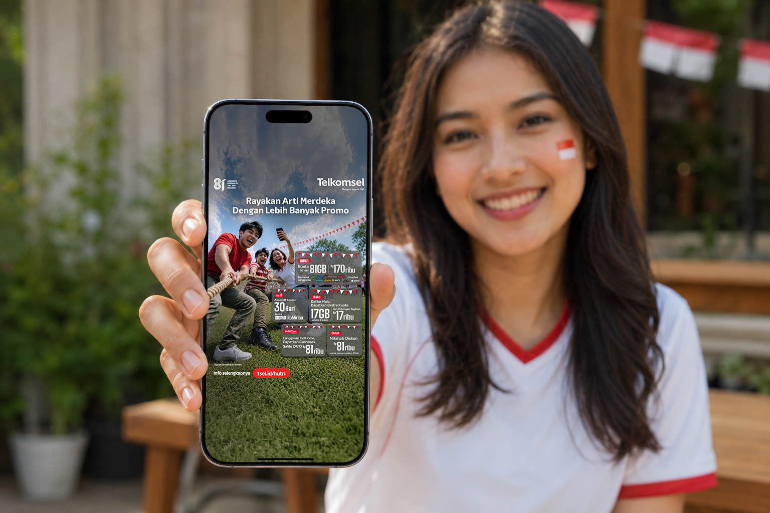 Sepenuh Hati Memaknai, Telkomsel Rayakan Arti Merdeka dengan Lebih Banyak Promo
