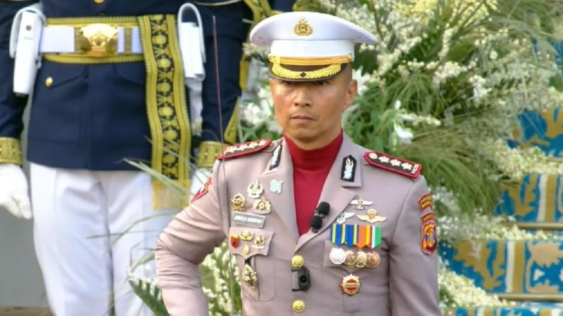 Sosok Kombes Jerrold Kumontoy, Komandan Penurunan Bendera HUT RI