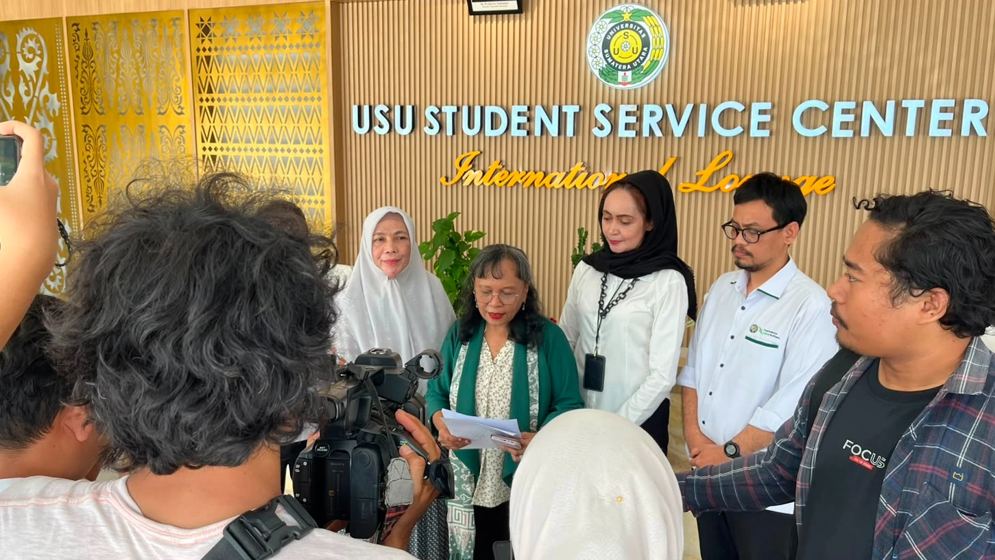 USU Pecat Mahasiswa FEB dalam Kasus Dugaan Kekerasan Seksual, Satgas Tangani Delapan Laporan