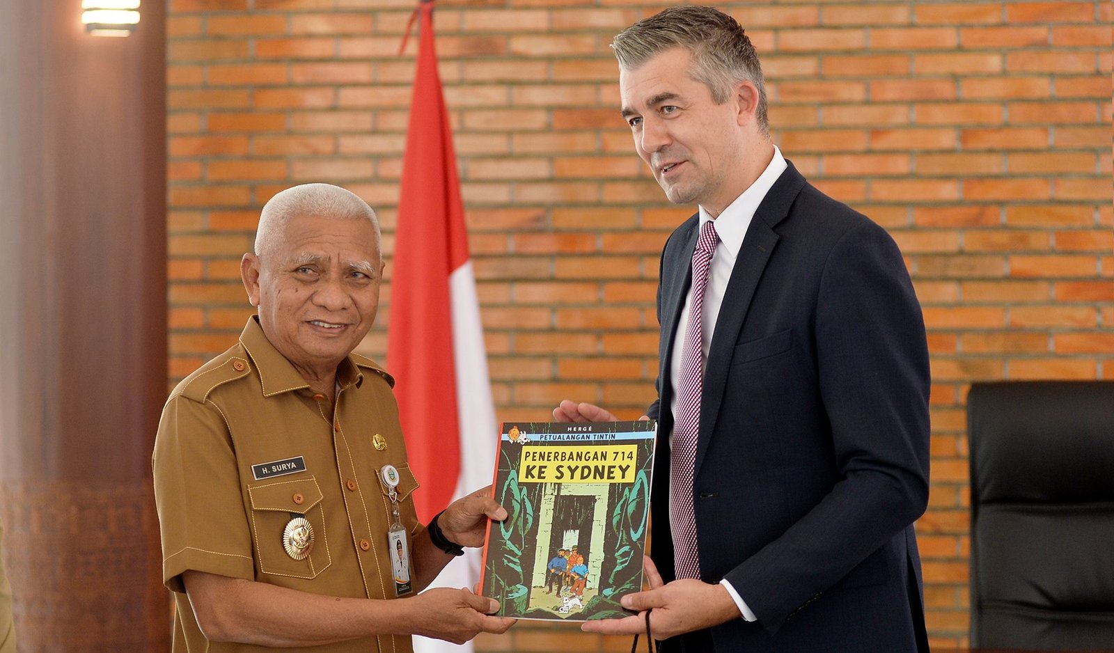Wagubsu Tawarkan Potensi Investasi Sumut kepada Duta Besar Belgia